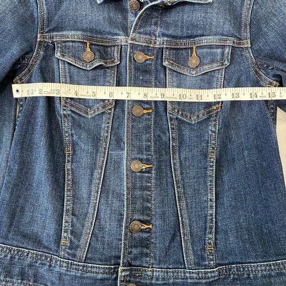 Talbots Womens Denim Jean Jacket Blue Size XXS - Picture 4 of 7